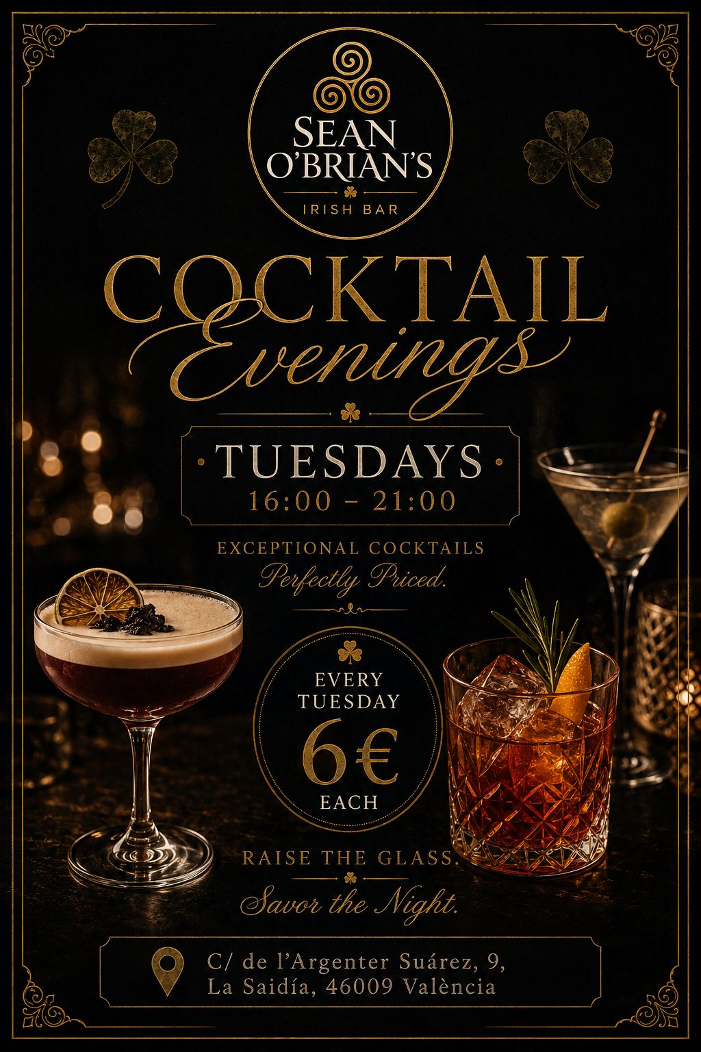 Cocktail Tuesday Sean O'Brian's